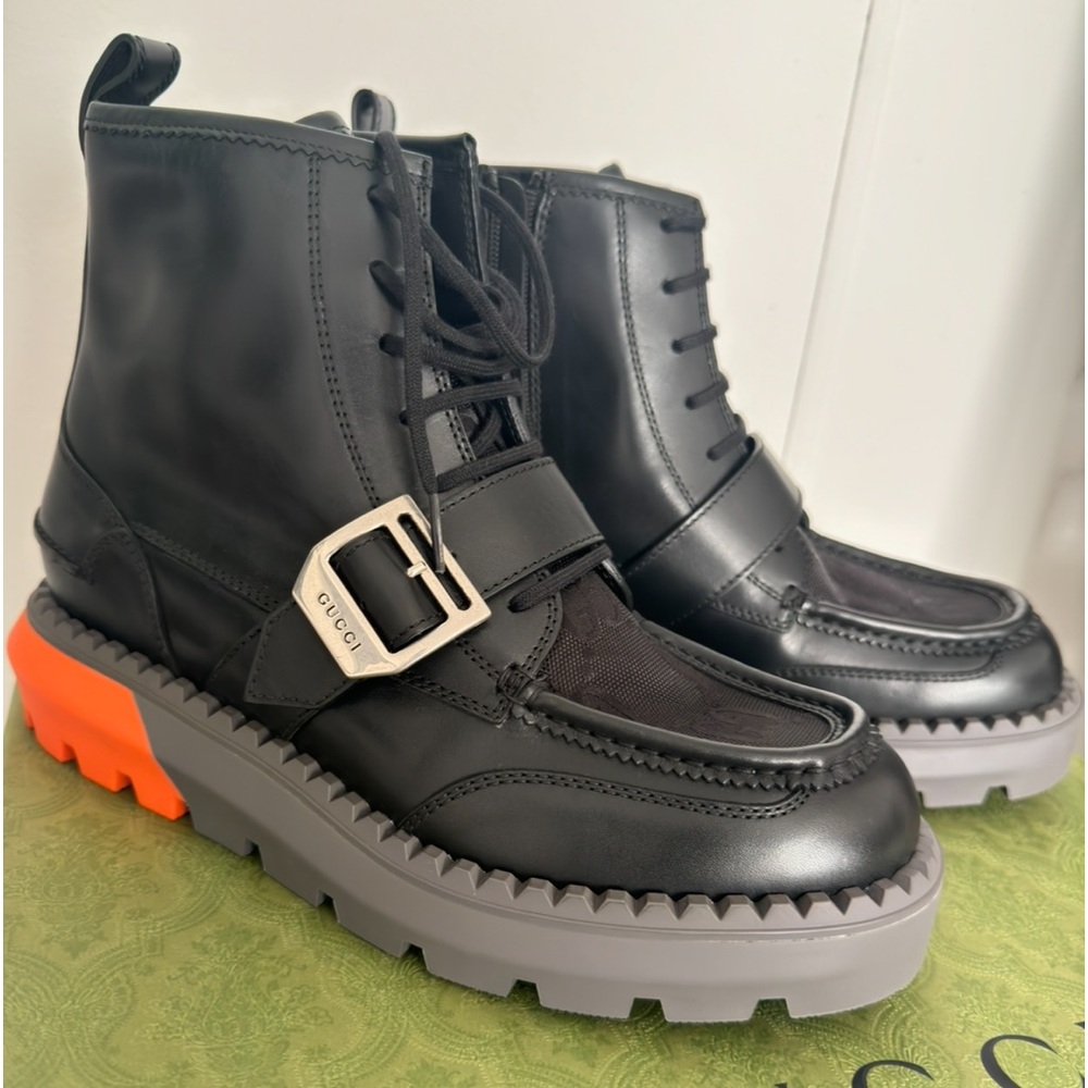Mens Gucci boots Black size 9